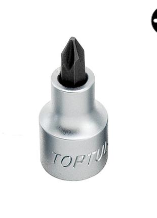 Біта з торцевою головкою ph4 toptul 37 мм 1/4" bcaa08p4
