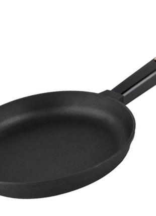 Чугунная сковорода brizoll optima-black 260 х 40 мм