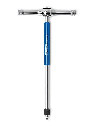 Вороток т-подібний з тріскачкою 1/4" 72 зубця l1=132mm l=260mm toptul ctrm0826