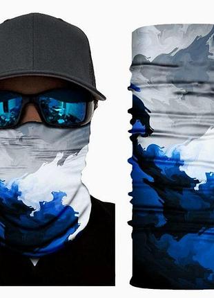 Літній баф, buff, безшовний шарф на шию