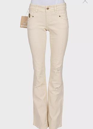 Длинные джинсы клёш bootcut john galliano
