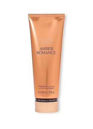 Парфюмированный увлажняющий лосьон для тела victoria's secret amber romance fragrance lotion