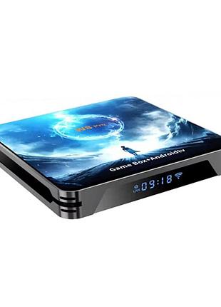 Игровая приставка на android tv game box w8 pro 8/128 гб