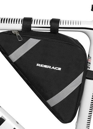Трикутна велосумка riderace під раму (1.2л)