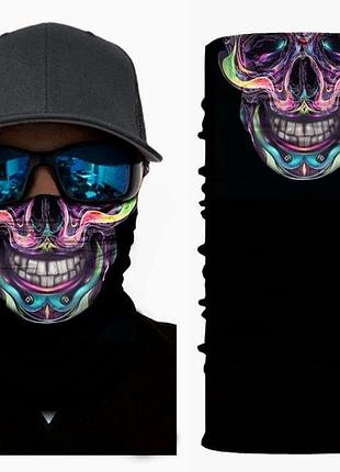 Літній бафф, buff, безшовний шарф, пов'язка на шию