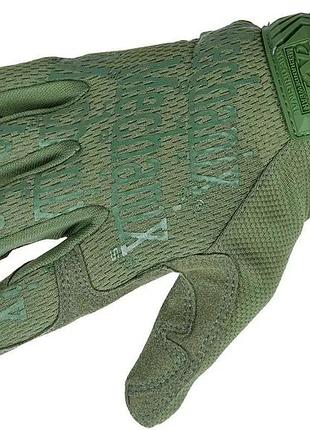 Перчатки олива mechanix 2