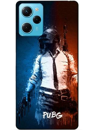 Силіконовий чохол бампер для xiaomi redmi note 12 pro speed edition з малюнком pubg пабг