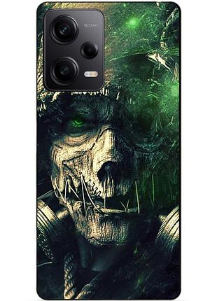 Силиконовый чехол бампер для xiaomi redmi note 12 pro 5g с рисунком сталкер пугало джо́натан крейн бэтмен
