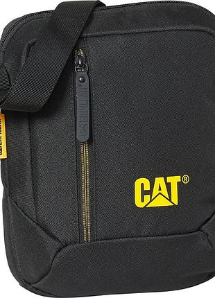 Сумка барсетка з відділенням для планшета 10' cat the project 83614;01 чорний