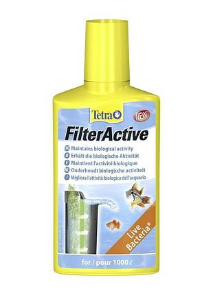 Засіб для стимуляції біологічної середовища tetra filteractive 100 мл