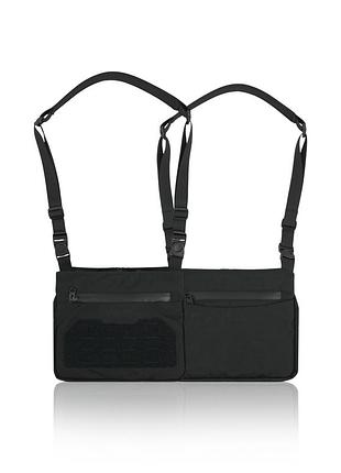 Сумка смарт через плечо «tactic city bag» — черная