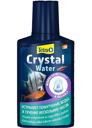 Засіб tetra crystal water для акваріума від помутніння води 100мл на 200л