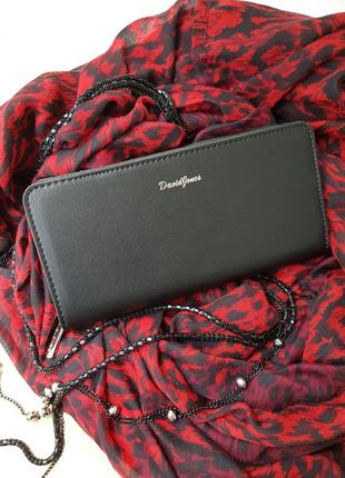 Распродажа! портмоне женское кошелек картхолдер david jones черный