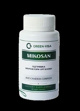 Мікосан грін-віза anti-candida complex 60 капс.