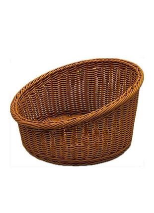 Корзина круглая скошенные стенки 45х15х25 см