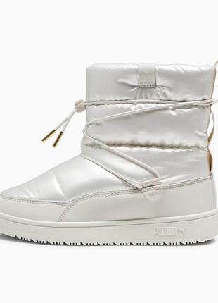 Ботинки snowbae wns patent 39393102 puma 5 (38) белый 39393102 40