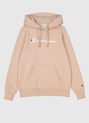 Худі hooded sweatshirt 117529-ms079 champion l бежевий 117529-ms079 m