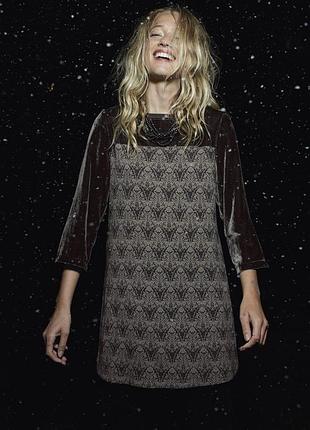 Платье вечернее бархат от white stuff с вискозы