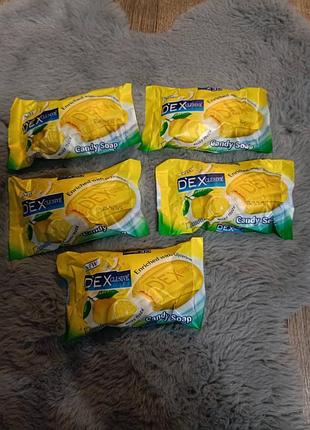 Набор мыла 5 шт.dexclusive candy soap с ароматом «лимон»