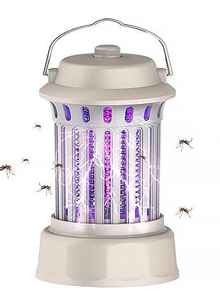 Лампа ловушка электрическая electric shock mosquito killing lamp wd-010 white для насекомых 7шт