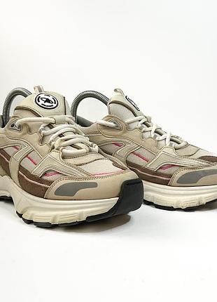 (eur38uk5) жіночі кросівки axel arigato marathon runner (original) — світло-бежеві