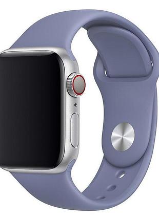 Ремешок для apple watch 42/44/45/46/49 mm sport band lavender grey фиолетовый лавандовый s/m