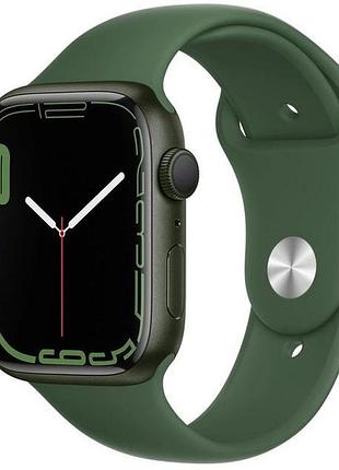 Ремешок для apple watch 42/44/45/46/49 mm sport band green зеленый m/l