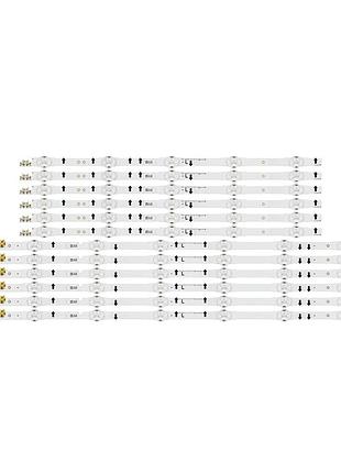 Led підсвітка samsung tv 55" d4ge-550dca-r3 d4ge-550dcb-r3 2014svs55 bn96-30432a bn96-30431a lm41-00099g 12шт.