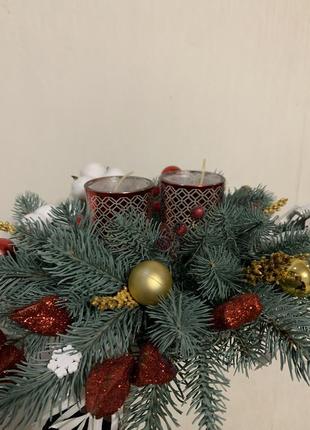 Подсвечники новогодние