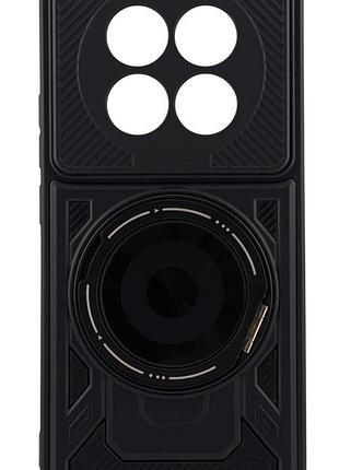 Чохол armor rotating для xiaomi redmi note 15 4g / 5g (164mm) протиударний із підставкою кільце чорний