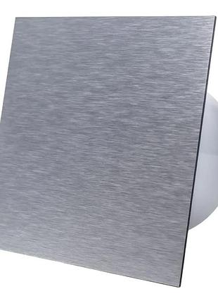 Вентилятор для ванной ecovent decora ø100, 93 м³/ч сатиново-сріблястий матовий