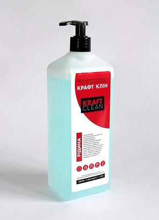 Дезінфекційний та антисептичний засіб kraft clean , рідина, 1 л.