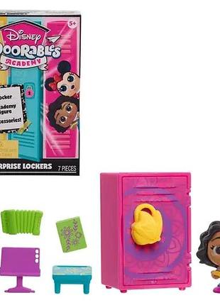Ігровий набір 44722k серії "academy" шафка з сюрпризом(фігурка, аксесуари) disney doorables