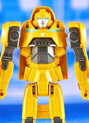 Трансформер бамблбі 28 см оригінал transformers bumblebee hasbro робот перетворюється на машину 4