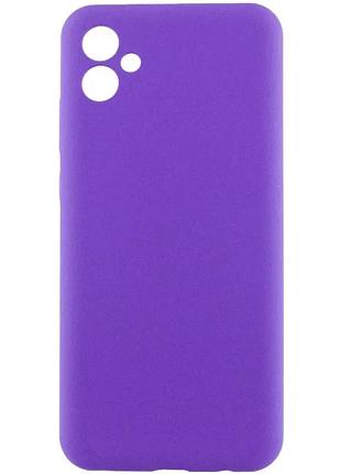 Чохол silicone cover lakshmi full camera (aaa) для samsung galaxy a06 фіолетовий / amethyst