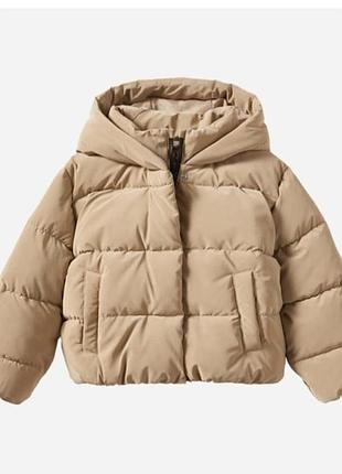 Зимова куртка пуфер zara