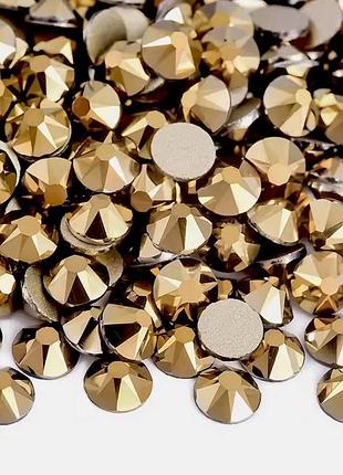 Стрази xirius crystals, колір aurum,ss16 (3,8-4,0 мм), 100 шт.