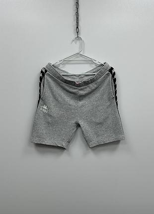 Круті шорти kappa italo sweat shorts grey