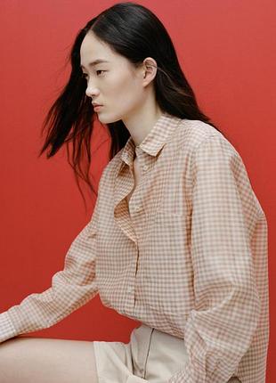 🌟 новая! zara – оверсайз рубашка в уютную клетку, идеал базового гардероба! 🌟 48-50-52 размер (и даже больше — батал-оверсайз).