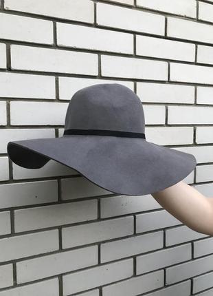 Шерстяная серая шляпа accessorize1 фото