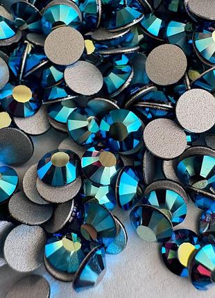 Стразы прециоза, цвет deep tanzanite ab (нетермо) ss16 (3.8-4mm)