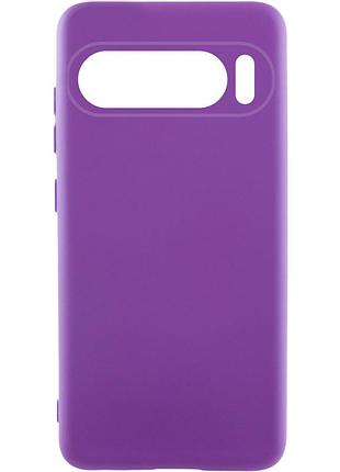 Чехол silicone cover lakshmi (aa) для google pixel 9 / 9 pro фиолетовый / purple
