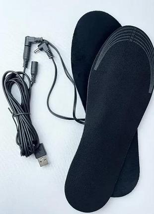 Универсальные стельки с подогревом от power bank (размер 35-40)