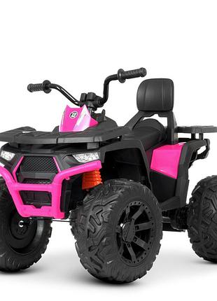 Уцінка! дитячий електромобіль квадоцикл racer m 4624eblr-2-8(24v)-uc до 35 кг