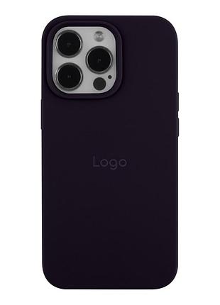 Чохол на iphone 13 pro max бузиновий оригінальний силіконовий матовий із захистом камери для айфон 13 про макс