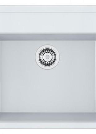 Кухонная мойка franke sirius sid 610-50 (143.0691.510) из тектонайта - врезная - белая