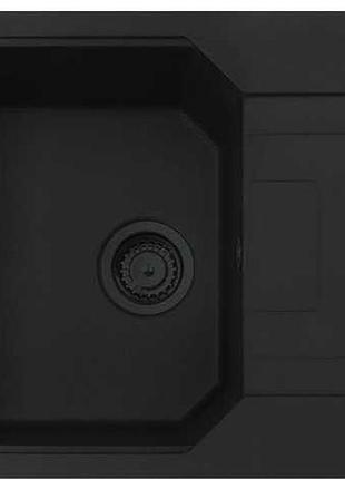 Кухонна мийка franke urban ubg 611-62 black edition (114.0699.235) гранітна - врізна - оборотна - чорний матовий - (пластиковий