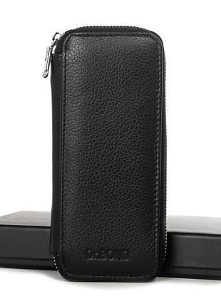 Ключниця шкіряна чорний арт.m3047 black dr. bond (китай)