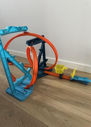 Трек hot wheels track builder unlimited infinity loop kit безкінечна петля (gvg10) 2