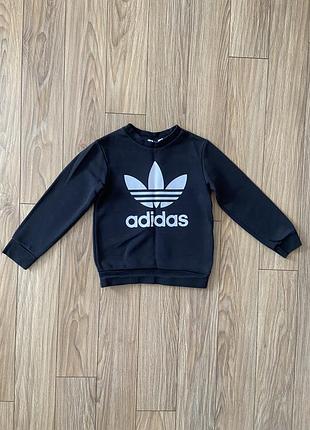 Світшот adidas для хлопчика 6-7 років, без утеплення, розмір 122.